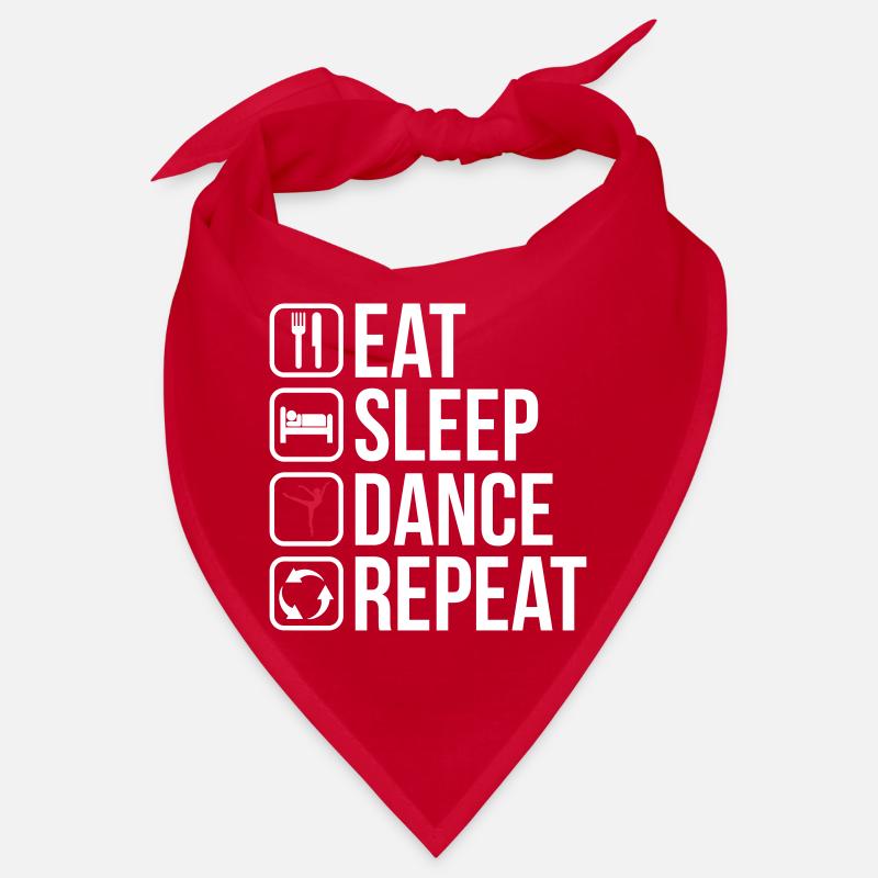 Mangez Sleep Dance Repeat Bandana