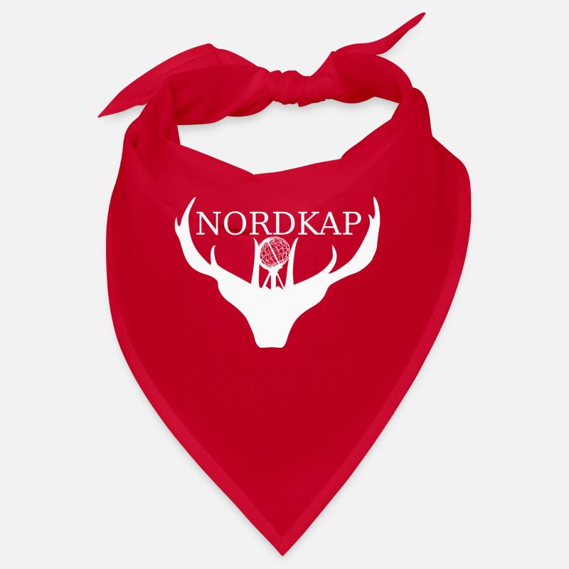 North Cape Norway Norway Moose Earth globe Bandana