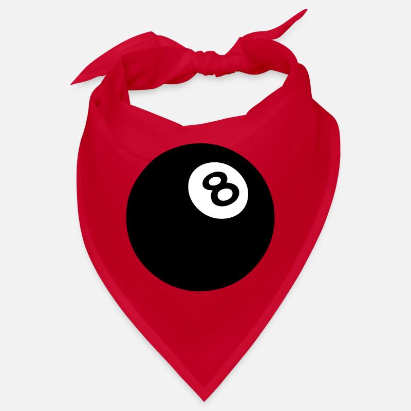 ball 8 black billiard 502 Bandana