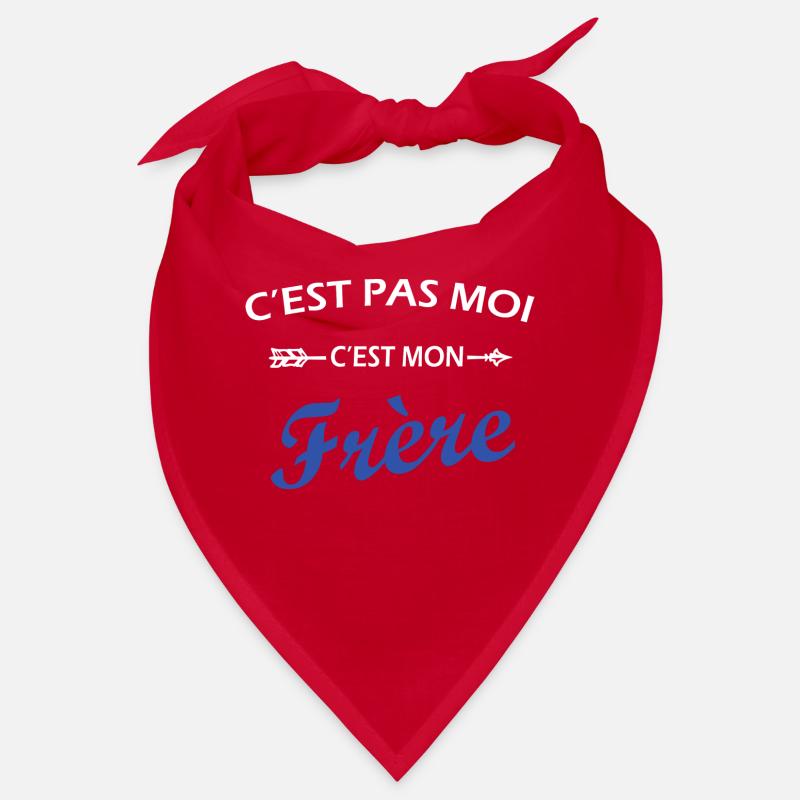 C'est pas moi c'est mon Frère - Tshirt ado humour Bandana