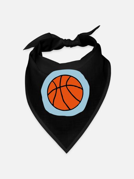 Cadeau de basket-ball - Bandana - rouge - Devant