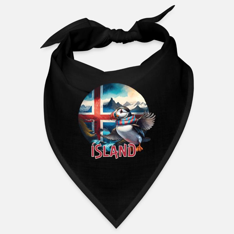 Islande - Île - Macareux moine Bandana