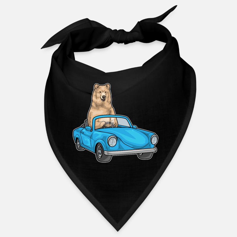 Voiture Ours Bandana