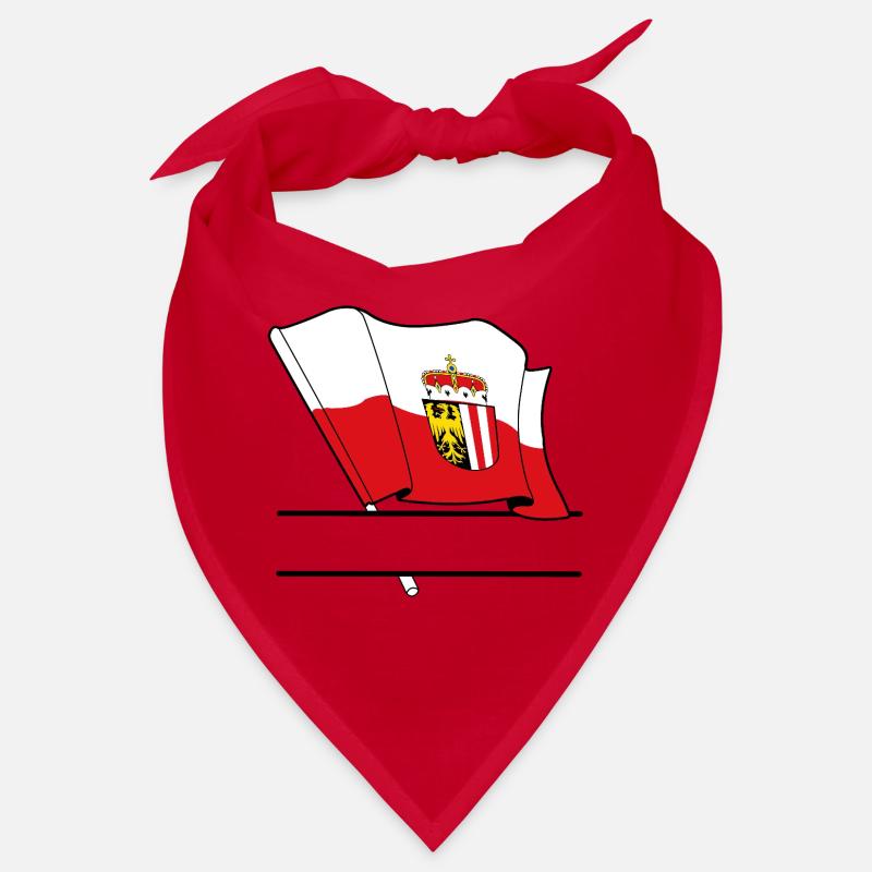 Upper Austria Flag – Text Space Bandana