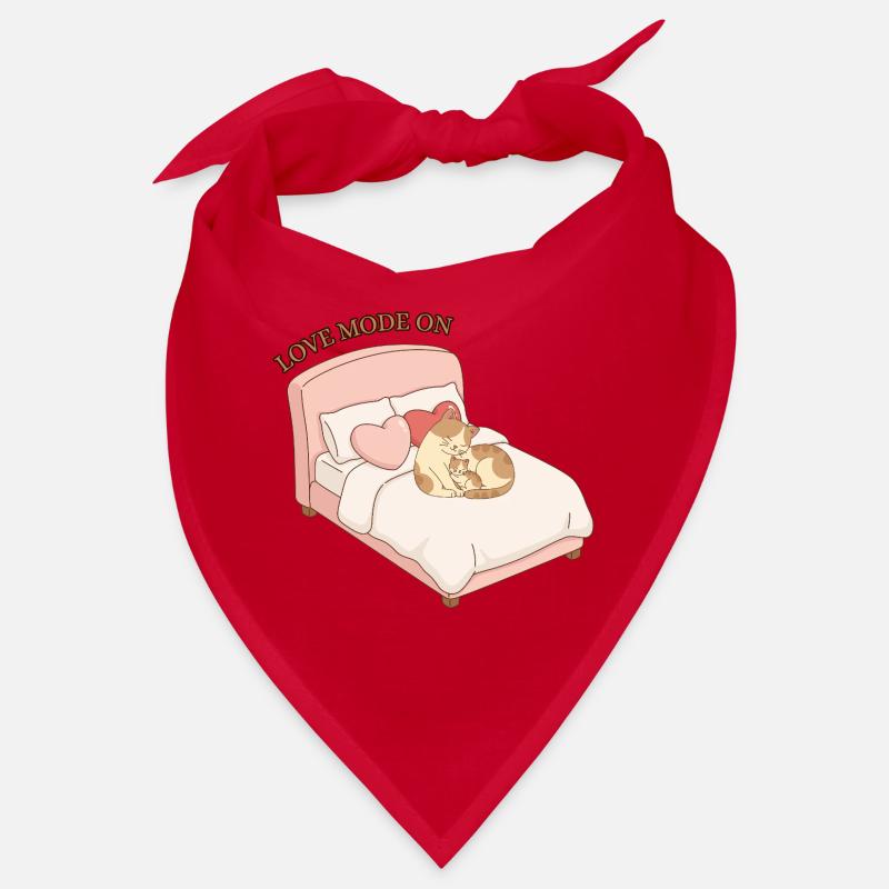 Mode Amour activé - Katzenliebe Bandana