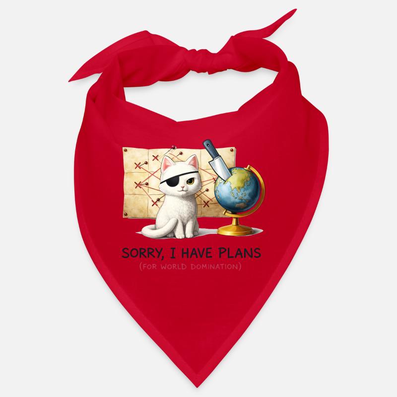 Evil Cat World Domination Plans Bandana