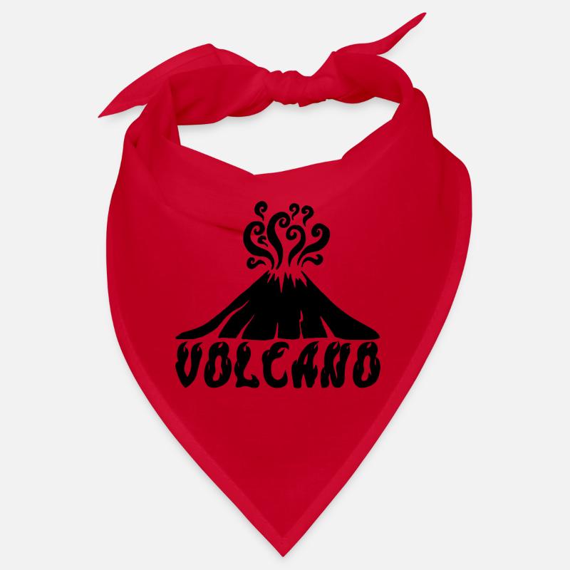 Black Volcano Bandana