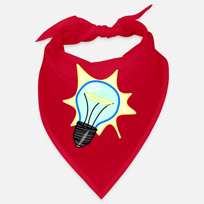 lightbulb light bulb gluehbirne gluehlampe lamp13 Bandana
