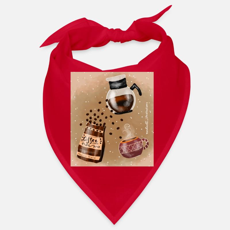 Amour du café Bandana