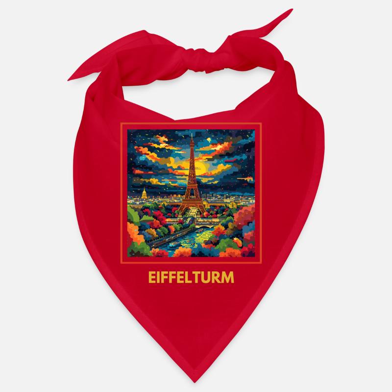 Paris Eiffelturm Frankreich Bandana