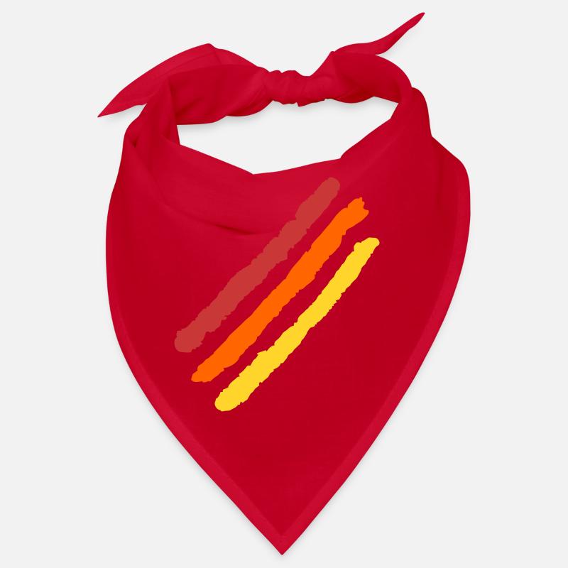 Couleurs Stripe Design / Drapeau vectoriel Bandana