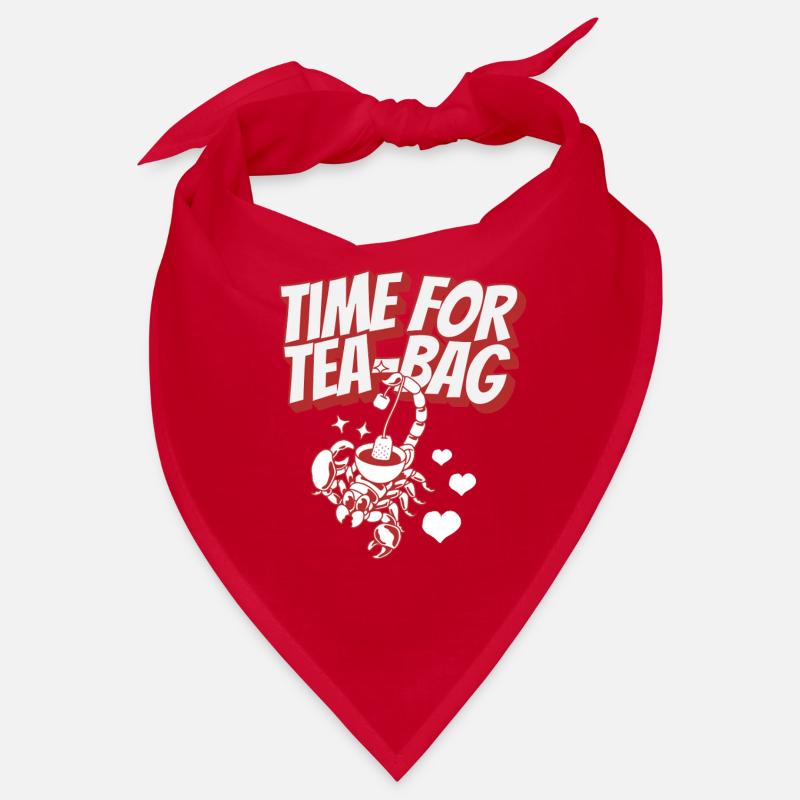 Time for Teabag Bandana