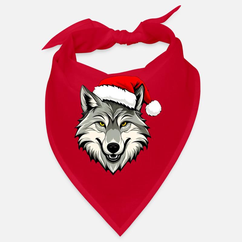 Loup de Noël Bandana