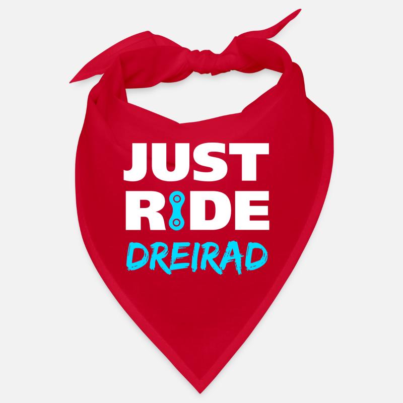Just ride Dreirad Geschenk Bandana