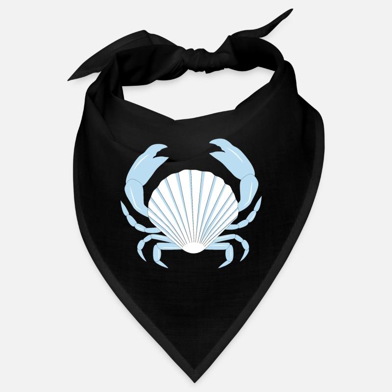Blaue Krabbe Bandana