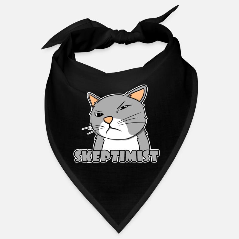 Skeptiker Katze - Skeptimist Bandana