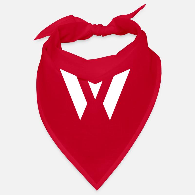 W-Sticker white Bandana