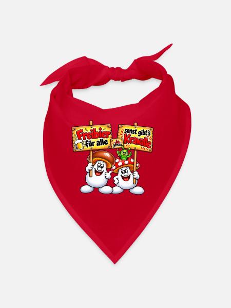 1000207157 - Bandana - Rot - Vorne