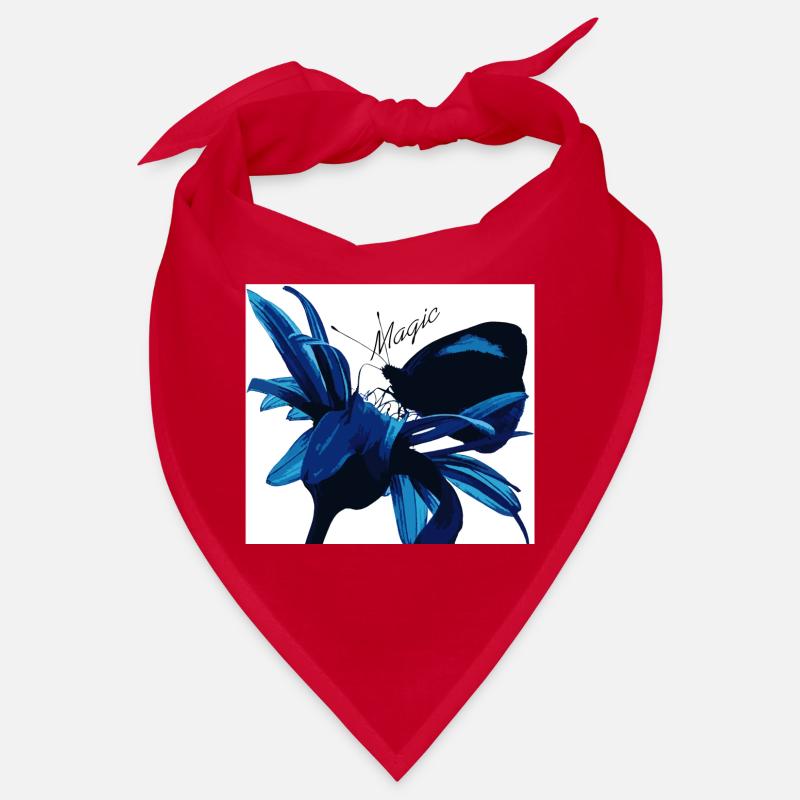Blue Blossom Magic with Magic Bandana