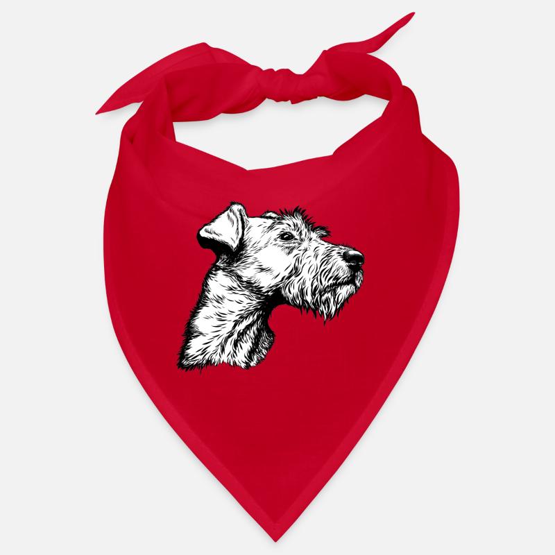 Irish Terrier Portrait Bandana