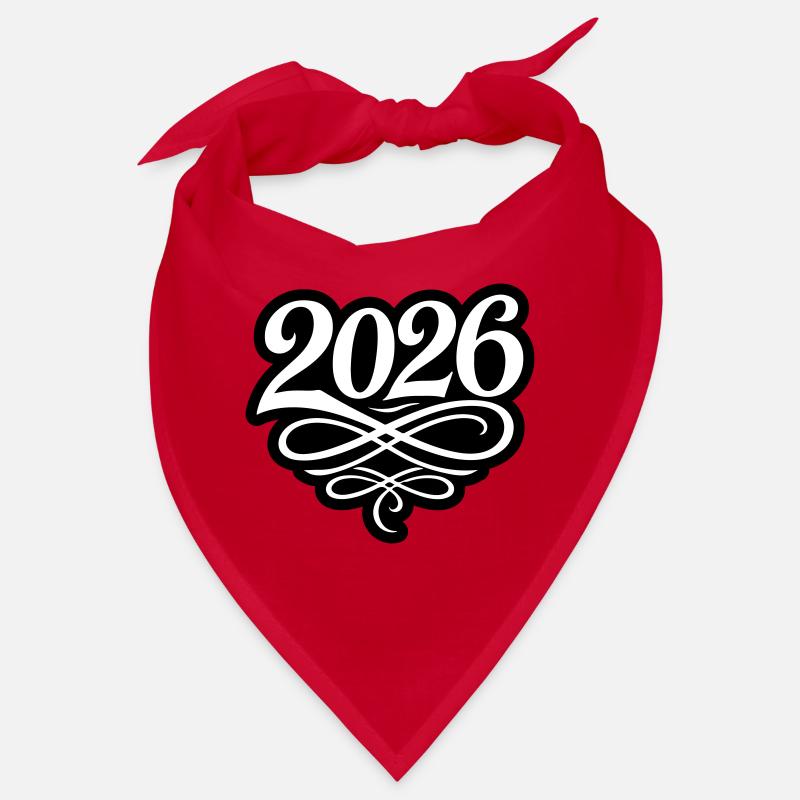 Année 2026 Bandana