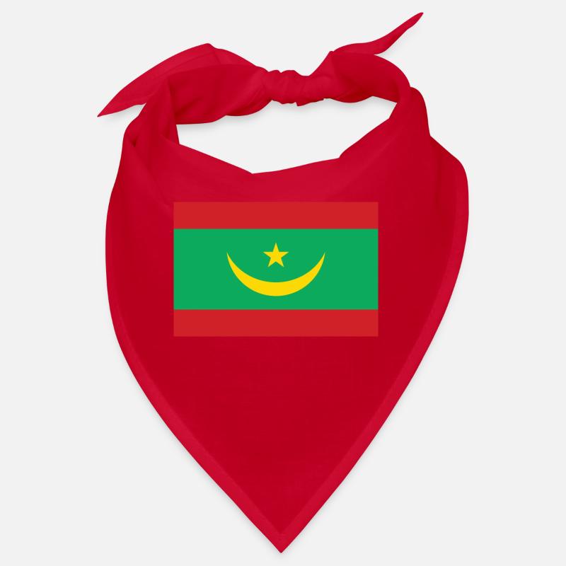 Drapeau de la Mauritanie Bandana