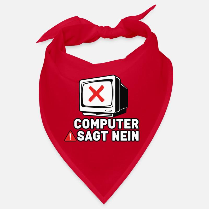 Computer Sagt Nein Retro Pixel Bandana