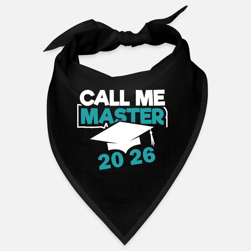 Master 2026 Graduation Graduation Bandana