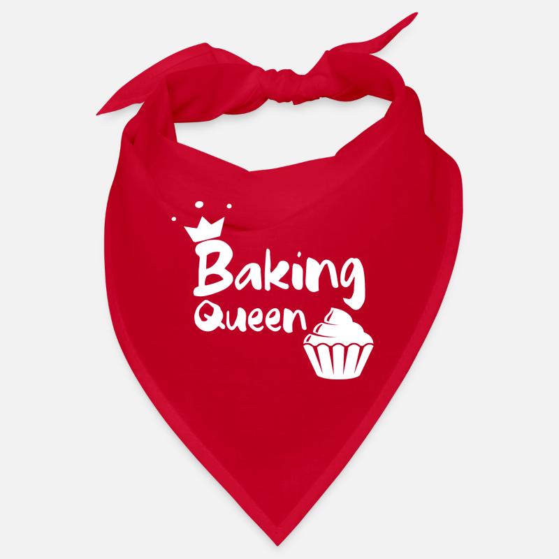 Baking Queen lustiges Humor Cupcake Geschenk Bandana