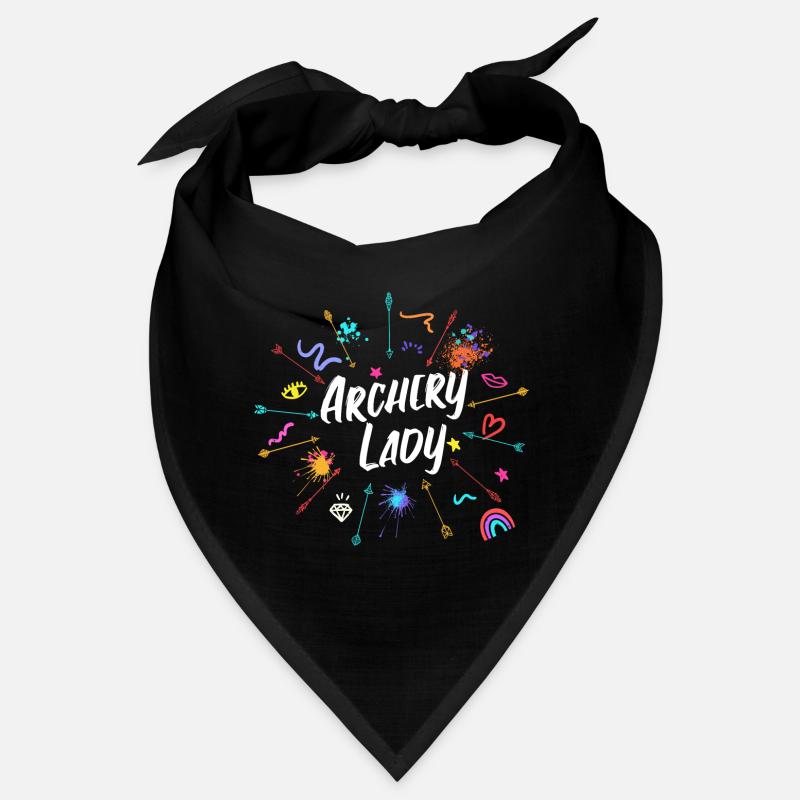 Bogenschützin - Geschenk Bogenschießen Frau Bandana