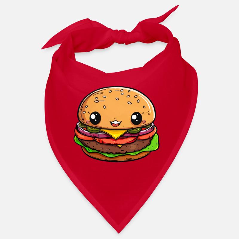 Funny Burger Comic Bandana
