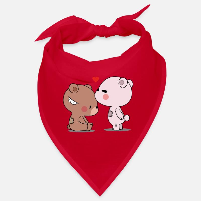 Liebevolle Bären und Freunde Bandana