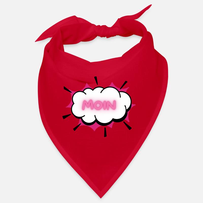 MOIN Neon Wolke Bandana