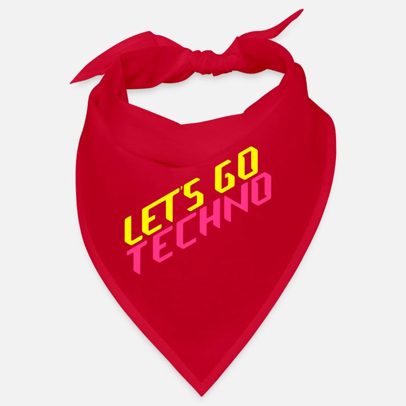let's go techno Bandana