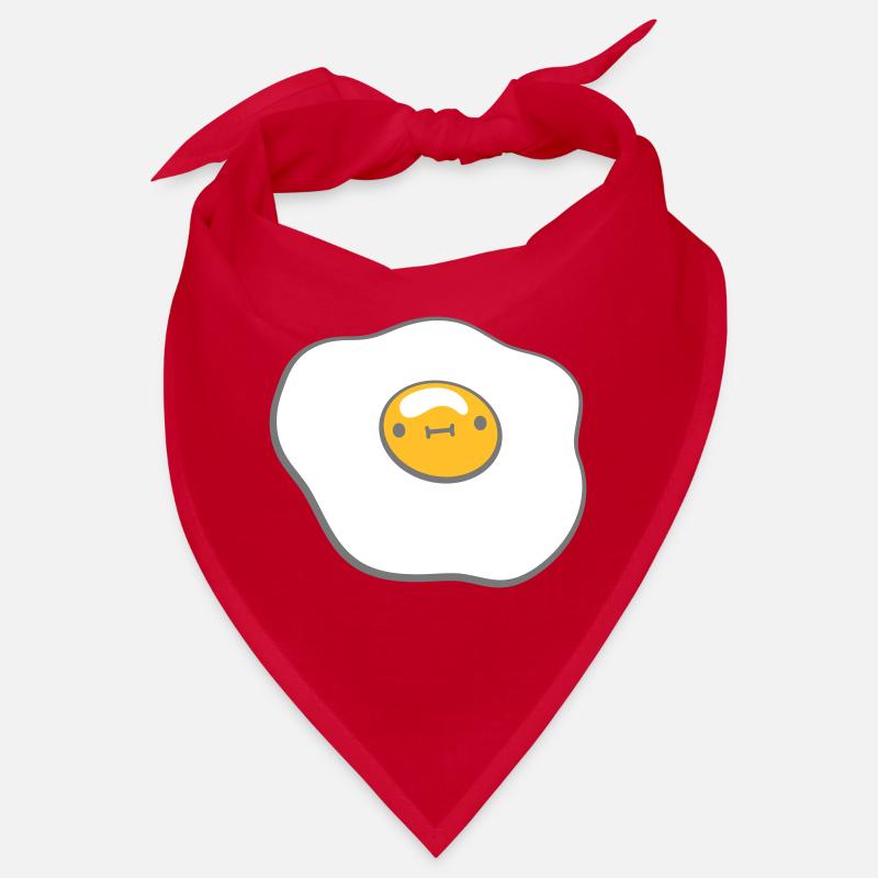 Fried egg with face Bandana