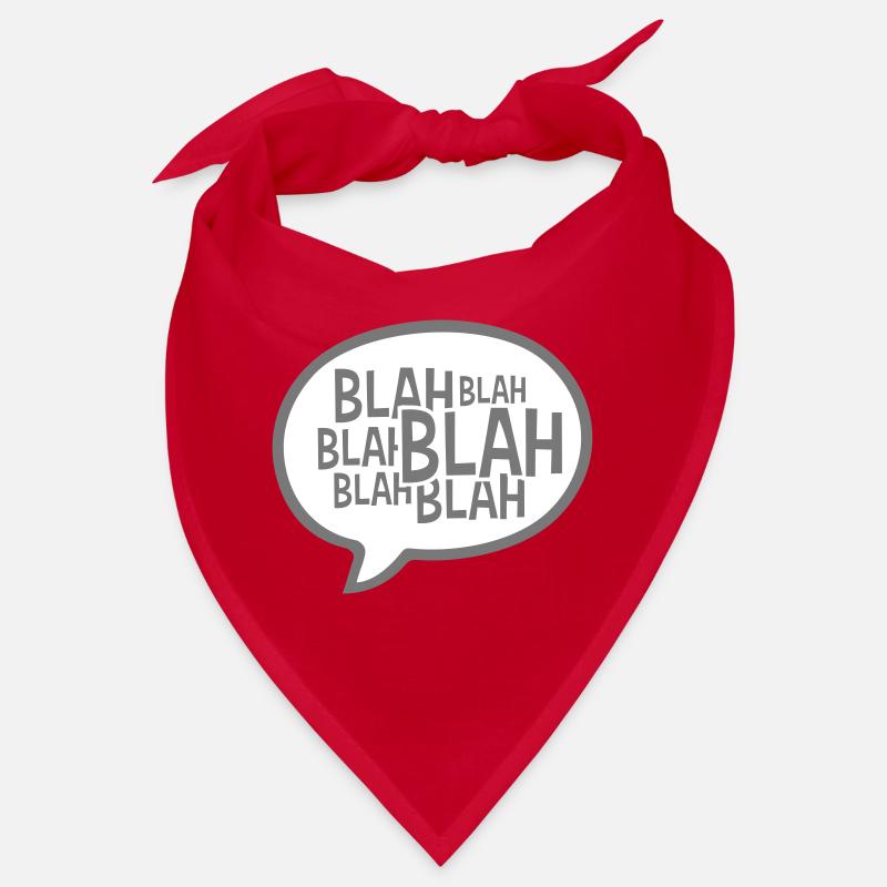 Sprechblase Comic Blah Bandana