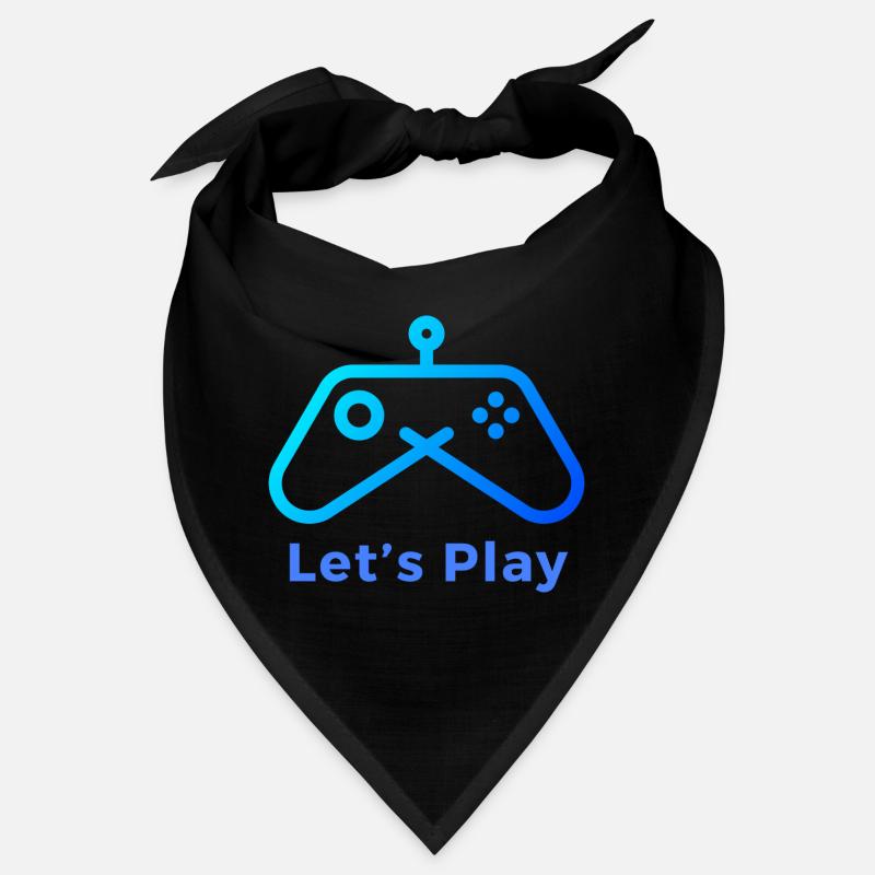 Let's Play Logo Bandana