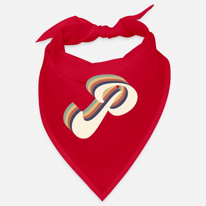 letter P Bandana