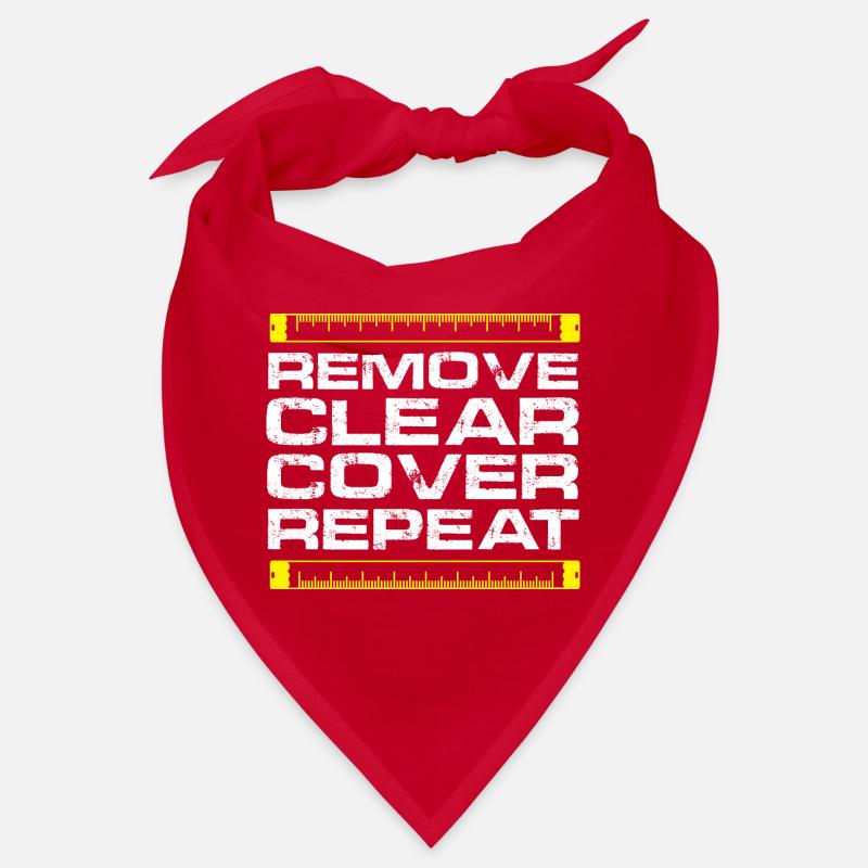 Remove Clear Cover Repeat Bandana