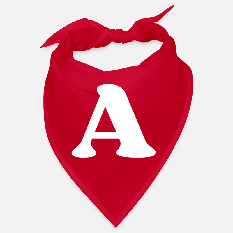 Letter a Bandana