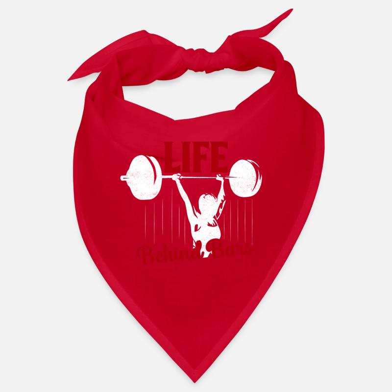 Life Behind Bars Workout Training Weight Lifting Bandana