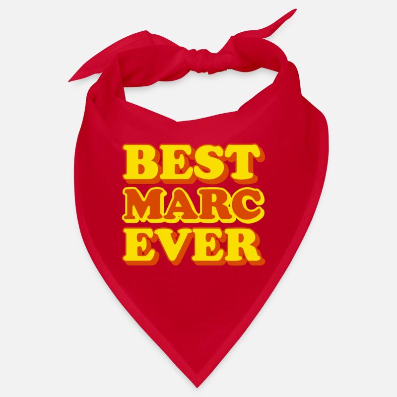 Funny gift with first name Marc Bandana