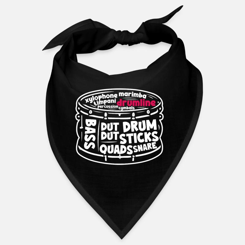 Drumline Snare Drum Marching Band Drummer Drumming Bandana