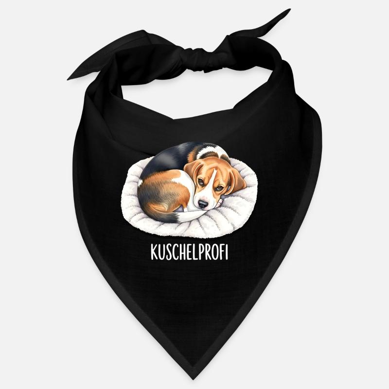 Beagle Cuddle Professional – Motif de chien mignon Bandana