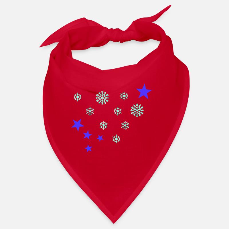 Schneeflocken Bandana