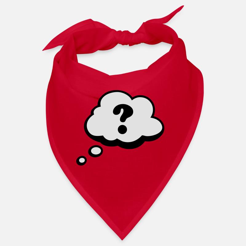 Bulle Comiques point d'interrogation Bandana