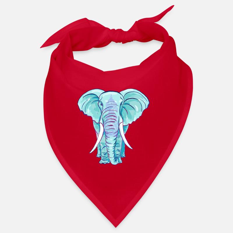 Der blaue Elefant Bandana
