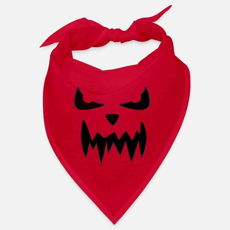 Visage effrayant Halloween Bandana