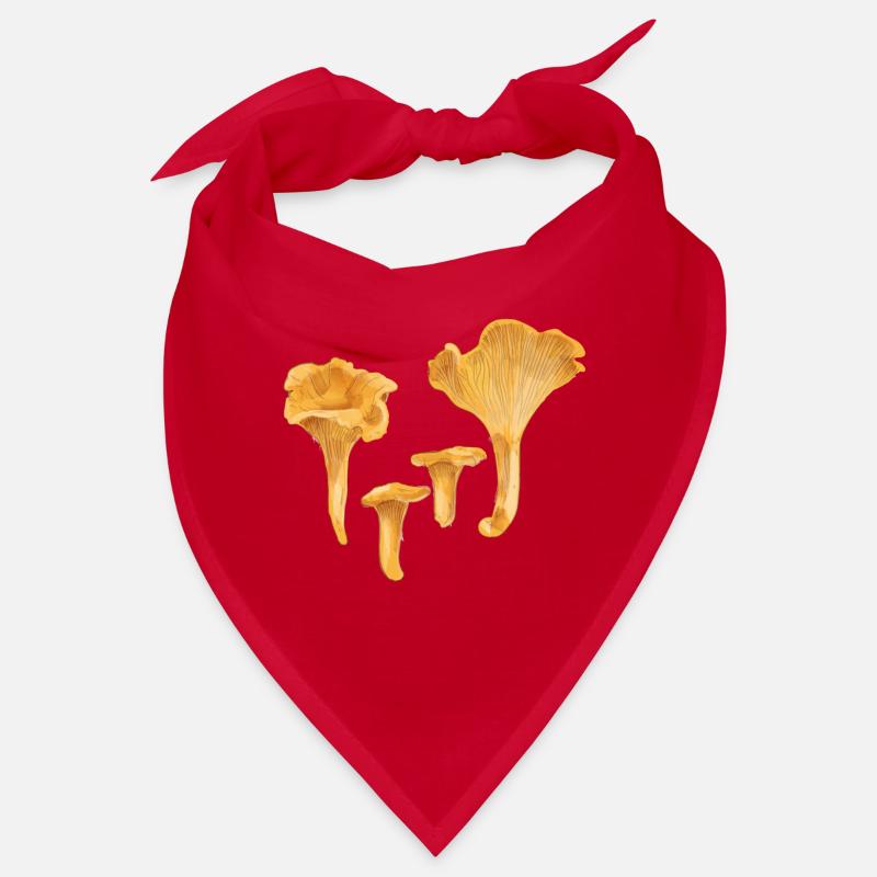 Gelbe Pfifferlinge Bandana