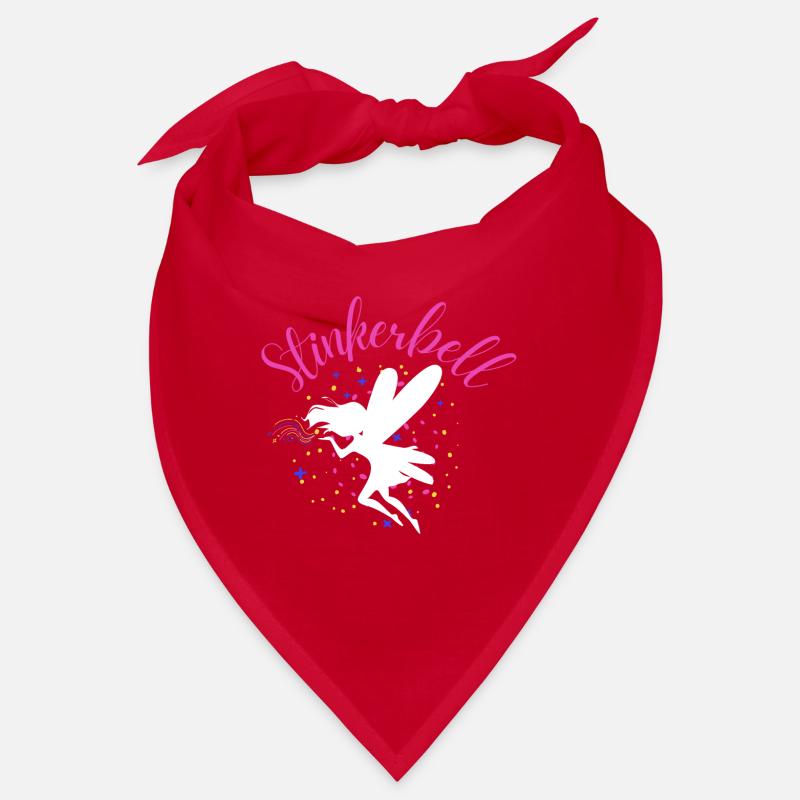 Stinkerbell Fee Elfe Glitzer Staub Lustiger Spruch Bandana